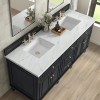 Lorelai 60" Double (Vanity Only Pricing) in Black Onyx